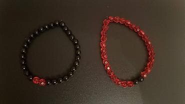Məhsul: Boncukdan hazırlanmış elastik bilərziklər və üzük Təsvir: -