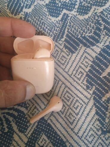 baseus qulaqciq: İşlənmiş Simsiz (Bluetooth) Qulaqcıqlar, Baseus, rəng - Çəhrayı — 3