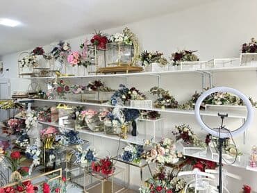gül növləri: Zərif dekor və gül kompozisiyaları mağazası Hazir biznes kimi satilir — 3