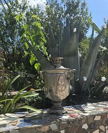 İşlənmiş Od Samovar, 5 l, Ünvandan götürmə