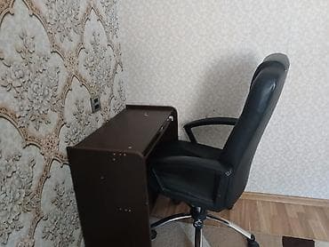 Ofis kreslosu + kompakt iş stolu dəsti - Kreslo: qara rəngli, yumşaq lalafo.az -da Ofis kreslosu + kompakt iş stolu dəsti - Kreslo: qara rəngli, yumşaq