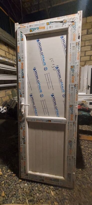 islənmis qapilar: İşlənmiş Plastik qapı 80x205 sm Ödənişli çatdırılma — 2