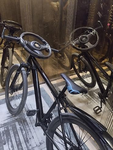 velosiped kameri: Şəhər və yüngül off-road üçün universal velosiped - Rəng: qara — 4