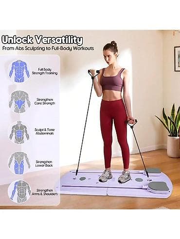 Digər idman və istirahət malları: Çoxfunksiyalı ev fitnes platforması - Bütün bədən üçün: qol, sinə — 5