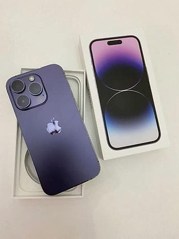 iphone 15 sadə: IPhone 14 Pro, 256 GB, Deep Purple, Face ID — 1