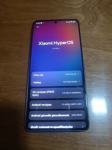 poco f6 azerbaycan: Poco X6, 256 GB, rəng - Boz, Barmaq izi — 4