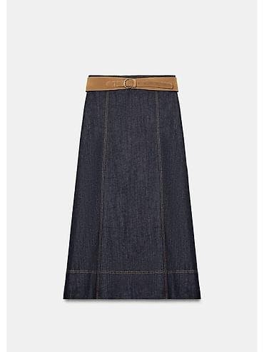 cins: Midi Ətək, Zara, Cins, L, M — 4