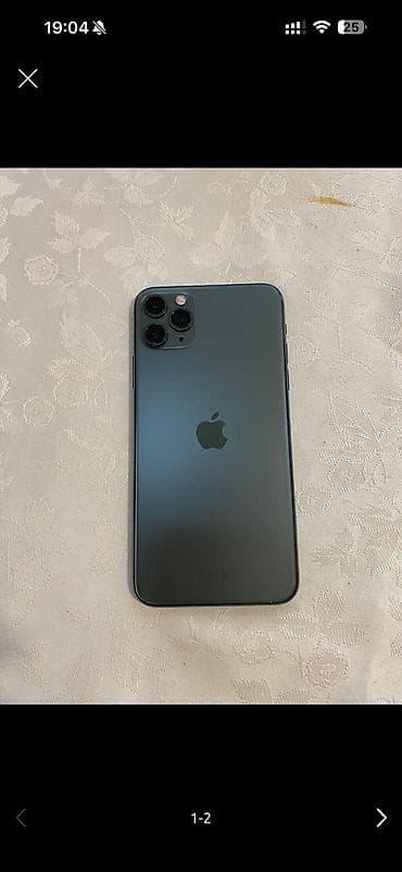 redmi 9 plata: IPhone 11 Pro Max, 64 GB, Matte Midnight Green, Hissə-hissə ödəniş — 1