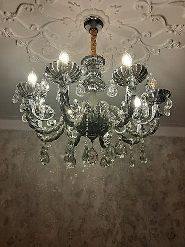 Çılçıraq, 8 lampa, Şüşə lalafo.az -da Çılçıraq, 8 lampa, Şüşə
