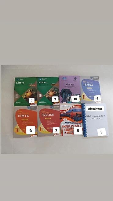 Kimya Testlər 11-ci sinif, DİM, 1-ci hissə, 2023 il
