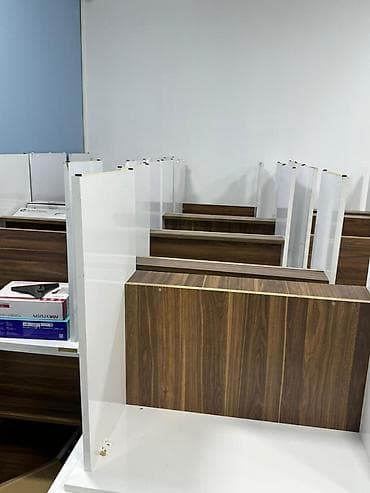 5 10 taxta: Ofisler kurslar ders otaqlari ucun ag parlaq rengde 50x80 olcude masa — 4