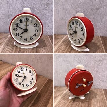 qizil onluq qiymeti: Masaüstü Mexaniki Əntiq saat 1970 il — 4