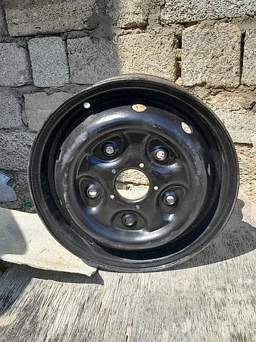 Polad disk (ştamp) təkər diski14 - Material: möhkəm polad - Rəng