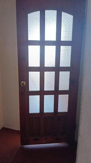 agac qapi: Taxta arakəsməli şüşəli otaq qapıları - Material: təbii ağac (şam — 1