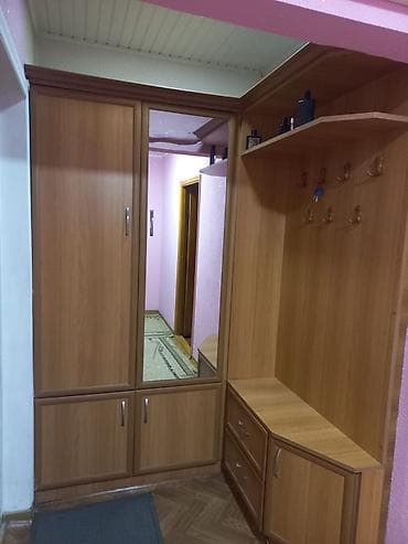 seif qapi: İşlənmiş, 6 qapı, Güzgülü, Qəhvəyi, Açılan, Künc dolab — 1
