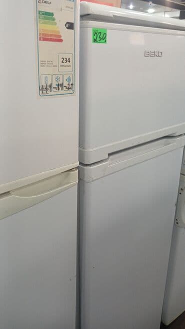 2 qapılı Beko Soyuducu Satılır, rəng - Ağ