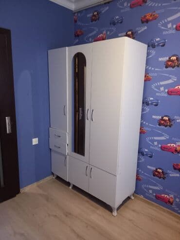 İşlənmiş, Açılan, 3 qapılı Düz dolab, Qarderob, paltar dolabı, Azərbaycan — 1