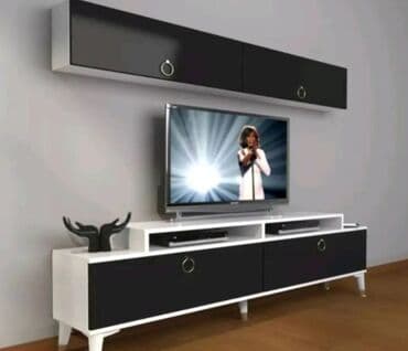 mebleri: Yeni, Düz TV altlığı, Polkalı, Laminat, Türkiyə — 3