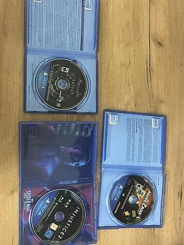 PS4 (PlayStation 4) komplekti - Konsol: PS4 (şəkildə göstərilən — 3