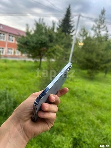ipad qiymət: IPhone 13 Pro Max, 128 GB, Blue Titanium, Simsiz şarj, Face ID — 2