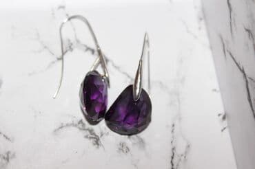 золотые комплекты с бриллиантами в баку: Серьги, Самовывоз — 1