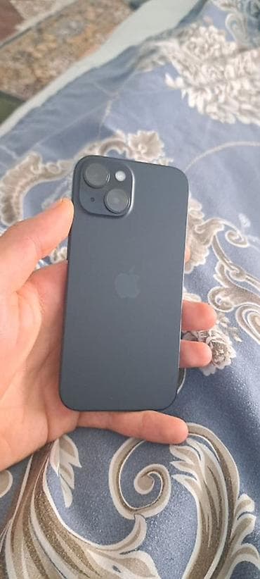 IPhone 15, 128 GB, Black Titanium, Zəmanət, Barmaq izi, Face ID — 4