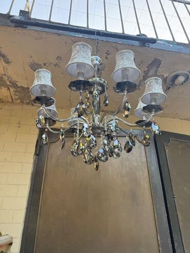 çılçıraqlar sederek: Çılçıraq, 8 lampa, Metal — 4