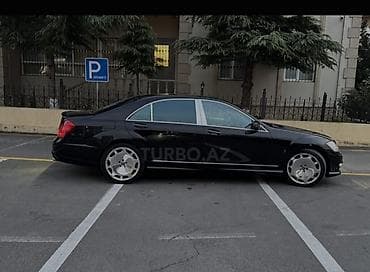 Avtomobil satışı: Mercedes-Benz S-Class (W221) sedan, qara rəng, benzinli, avtomatik — 5