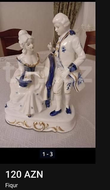 kişmiş: Fiqur, Keramika, rəng - Ağ — 1