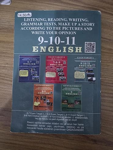 Məhsul: Exam Target-1 – English (9-10-11) Təsvir: - Buraxılış — 2