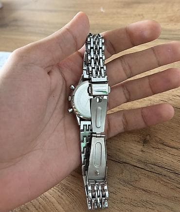 saat alisi: Qol saatı, Emporio Armani, rəng - Gümüşü — 3