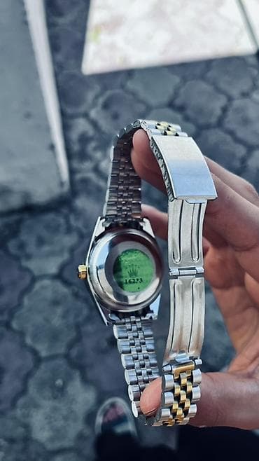 İşlənmiş, Qol saatı, Rolex, rəng - Qızılı