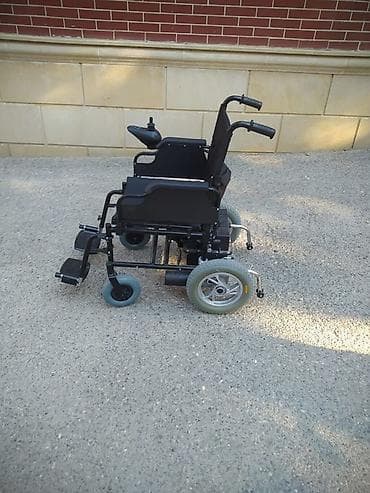 elil arabası: Elektrikli əlil arabası - Joystick idarəetməsi: sağ qoltuqaltıda — 3