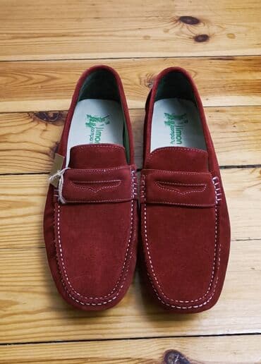 parça mokasinlər: Makasin təzə Türkiyə brendi natural əsl dəri zamşa . 44 razmer tünd — 4