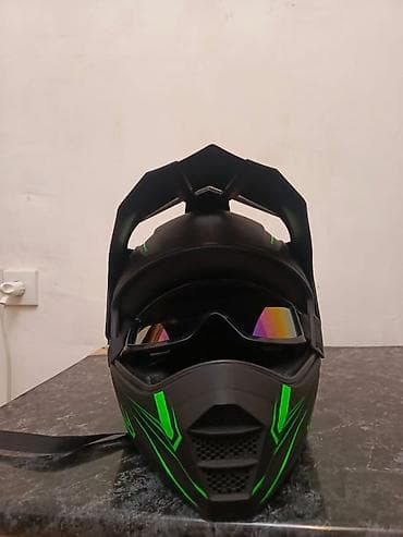 ulitka mator: Motokros/enduro üslubunda tam üzlü kask – SPARK TIKI dizaynı - — 7