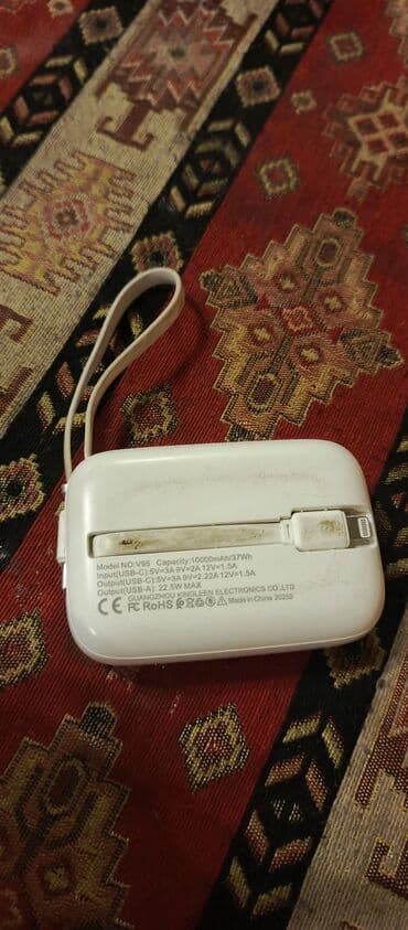 аккумуляторы для мобильных телефонов: Повербанк 10000 мАч, Б/у — 3