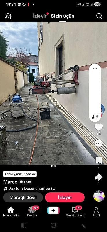 ev temiri kreditle: Beton kəsmə xidməti - Divar, döşəmə və tavanlarda dəqiq və səliqəli — 9