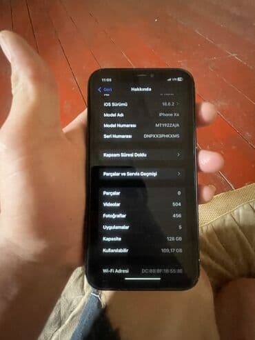 ipad 8 ikinci el: IPhone Xr, 128 GB, Qara, Face ID — 2