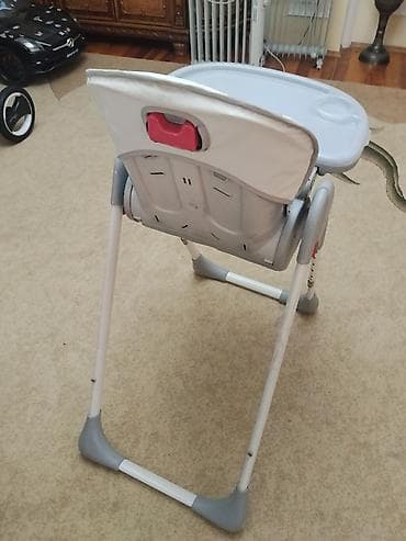 Yemək masaları, oturacaqları: Uşaq yemək stulu - Brend: SHENMA - Rənglər: ağ/boz (qırmızı — 2