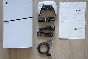 hard disk: Playstation 5 slim 1TB Diskli versiya IKI DDƏFƏ İŞLƏNİB Təzə Kimidi — 3