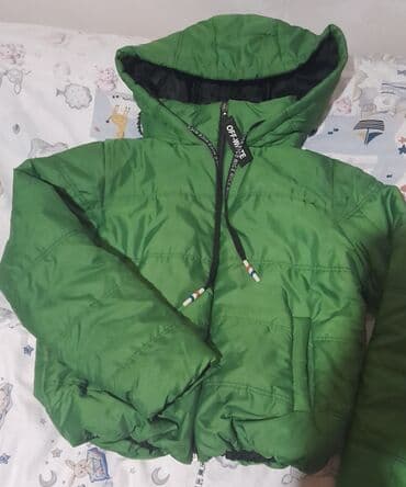 işci paltarı: Kurtka, Bolonka, Qış, Off-White, S — 1