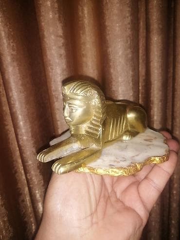 Статуэтки: Heykəl bronzadan На изображении представлена статуэтка египетского — 1