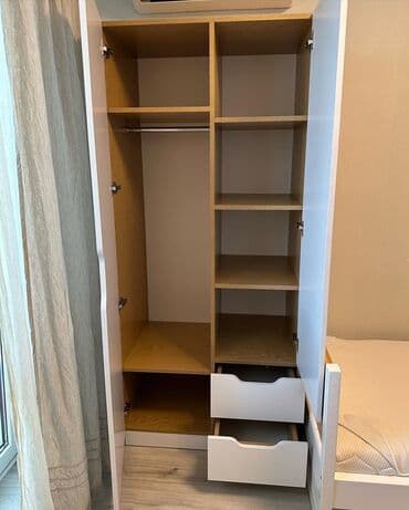 şfanerlərin qiyməti: Yeni, Açılan, 2 qapılı Düz dolab, Qarderob, paltar dolabı, Azərbaycan — 5