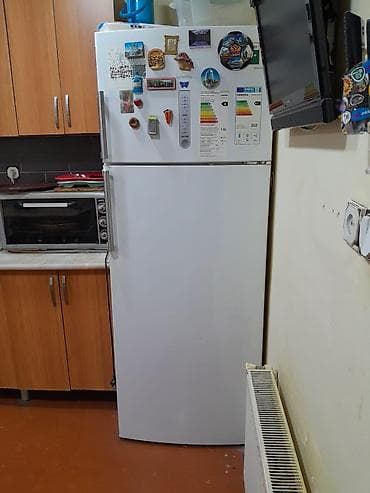 100 kv kondisioner satilir: 2 qapılı Siemens Soyuducu Satılır, rəng - Ağ — 1
