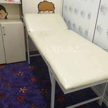 Yeni, Masaj kuşetkası, Qatlanmayan, rəng - Süd rəngi