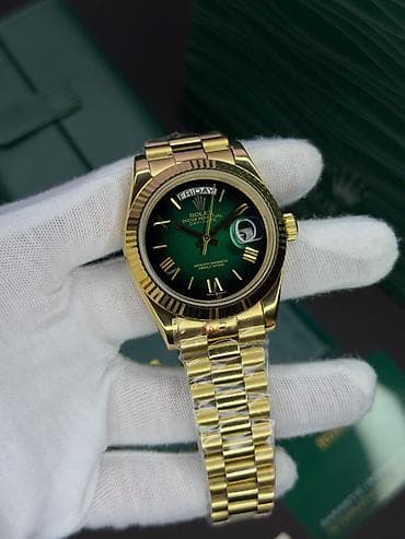 Yeni, Qol saatı, Rolex, rəng - Yaşıl — 2