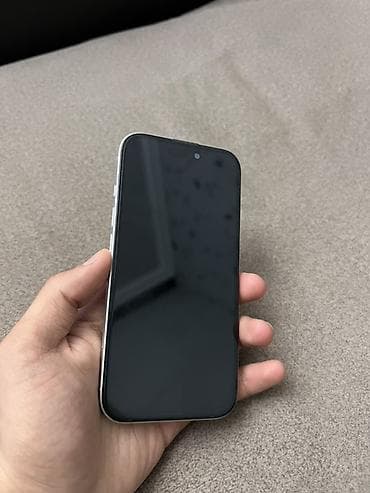 telefonlar 60 azn: IPhone 16, Ağ, Simsiz şarj — 2