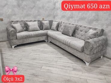 cay evi ucun divan islenmis: Künc divan, Yeni, Açılan, Bazalı, Şəhərdaxili pulsuz çatdırılma — 1