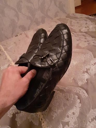Gencede satilir Deri Salvatore Ferragamo kişi ayaqabisi 90azn alinib — 3