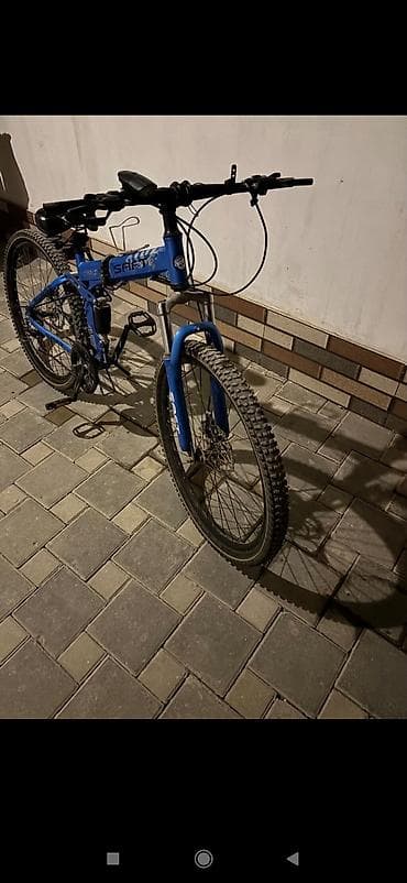 velesibetler: Məhsul: Dağ/şəhər tipli velosiped Xüsusiyyətlər: - Rəng: mavi - — 7